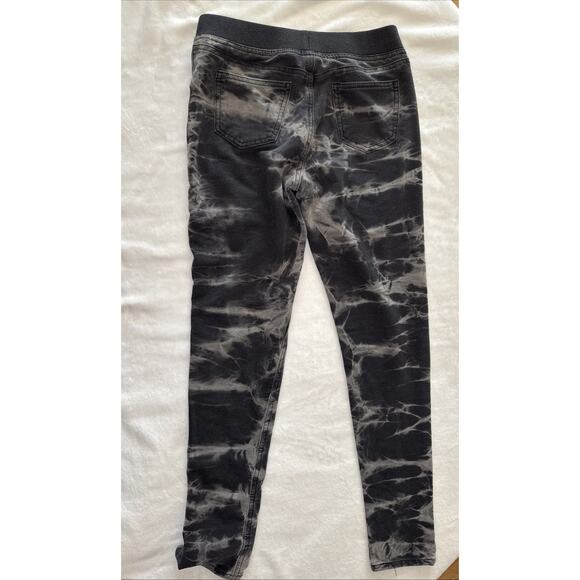Vintage Arizona Jean Co Black And Grey Wash Jeggings Y2K 90s Pull On Stretch 16R - Picture 4 of 4